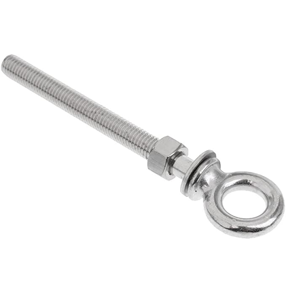 316 Stainless Steel Long Thread Eye Bolts M10 x 100mm from GME Supply